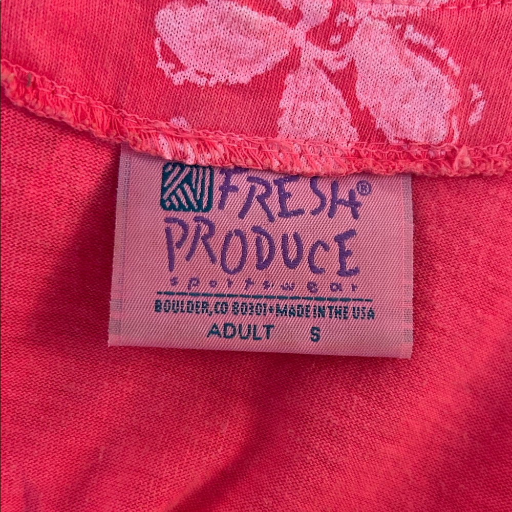 Fresh Produce Pink Floral Summer Spring Vacation Cotton Tank Dress Size Small - Picture 9 of 10